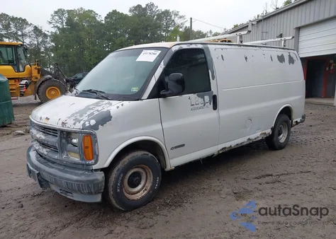 2001 Chevrolet Express из США, поврежденный, VIN 1GCFG15W611232798